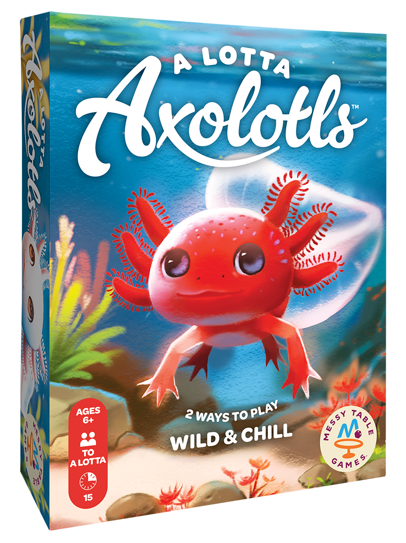 A Lotta Axolotls Game Box - Large View